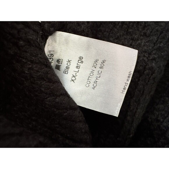 Men's V Neck Pullover Sweater Slim Fit Long Sleeve Striped Casual XXL Gift - Picture 7 of 7